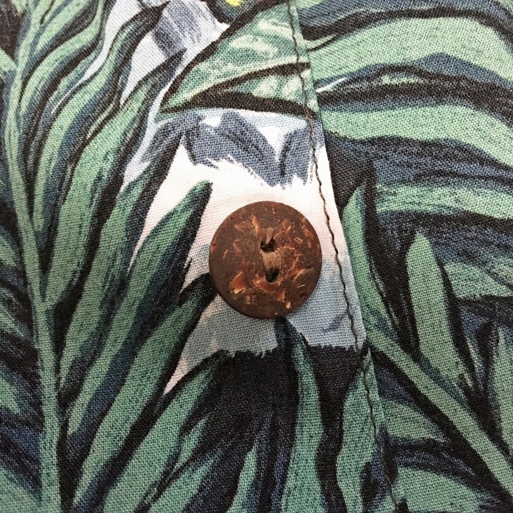 Ron Anderson Collection by KAHALA Shirt Rayon Hawaiian Tiki Tropical Vintage - Picture 5 of 9